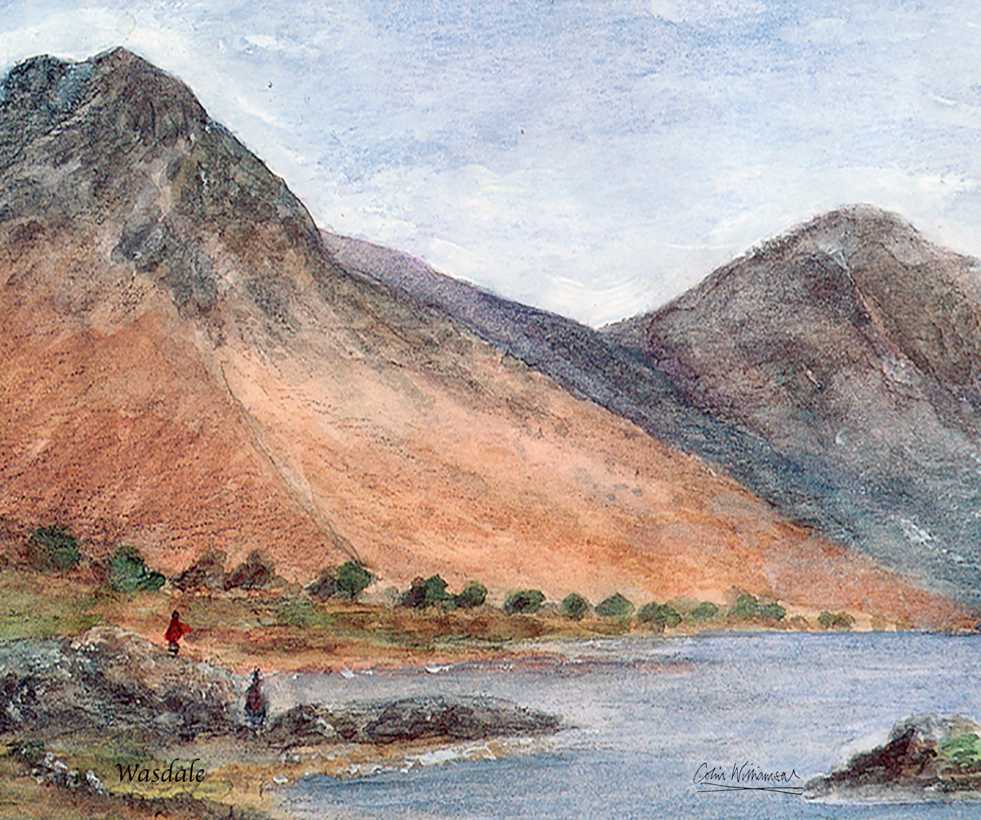 Lake District Melamine Placemats / Tablemats From Watercolour Etsy