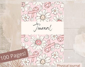 Breast Cancer Journal, Cancer Journal, Paperback Journal, Cancer Sucks Journal, Cancer Notebook, Lined Journal, Cancer Gift, Medical Journal