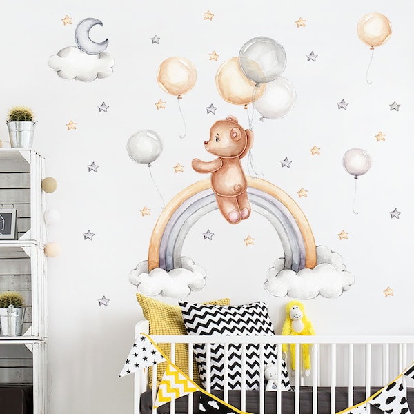 Wall Stickers Nursery Etsy Australia