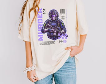 Murderbot Diaries T-Shirt: Sarcastic SecUnit Book Merch
