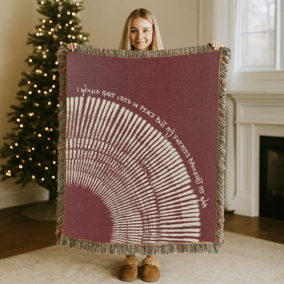 Red Rising Woven Blanket, Darrow o' Lykos, Hail Reaper, Golden Son, Morning Star, Sevro au Barca, Mustang