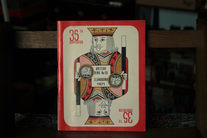 Vintage magic trick ephemera. Six 1970s International Brotherhood of