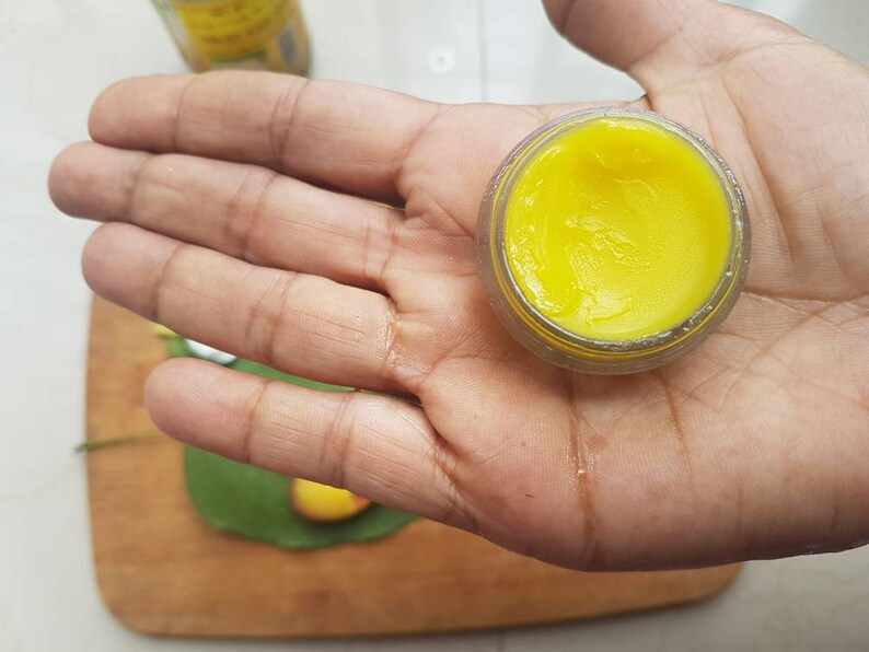 Turmeric & Ghee Eye Balm Golden Elixir Valentine's Day Etsy
