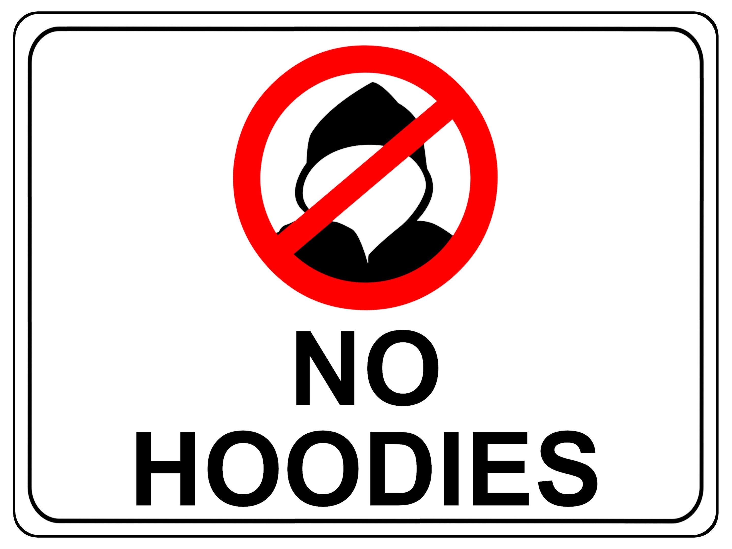 No hoodies sales