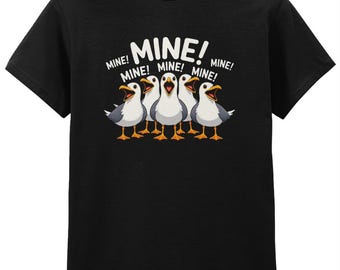 109 Seagull MINE! Funny Bird T-Shirt Tee