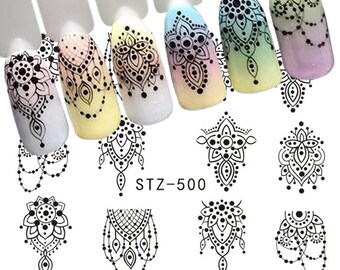 20 Gorgeous Lace Nail Art Tutorials Nail Design Ideaz