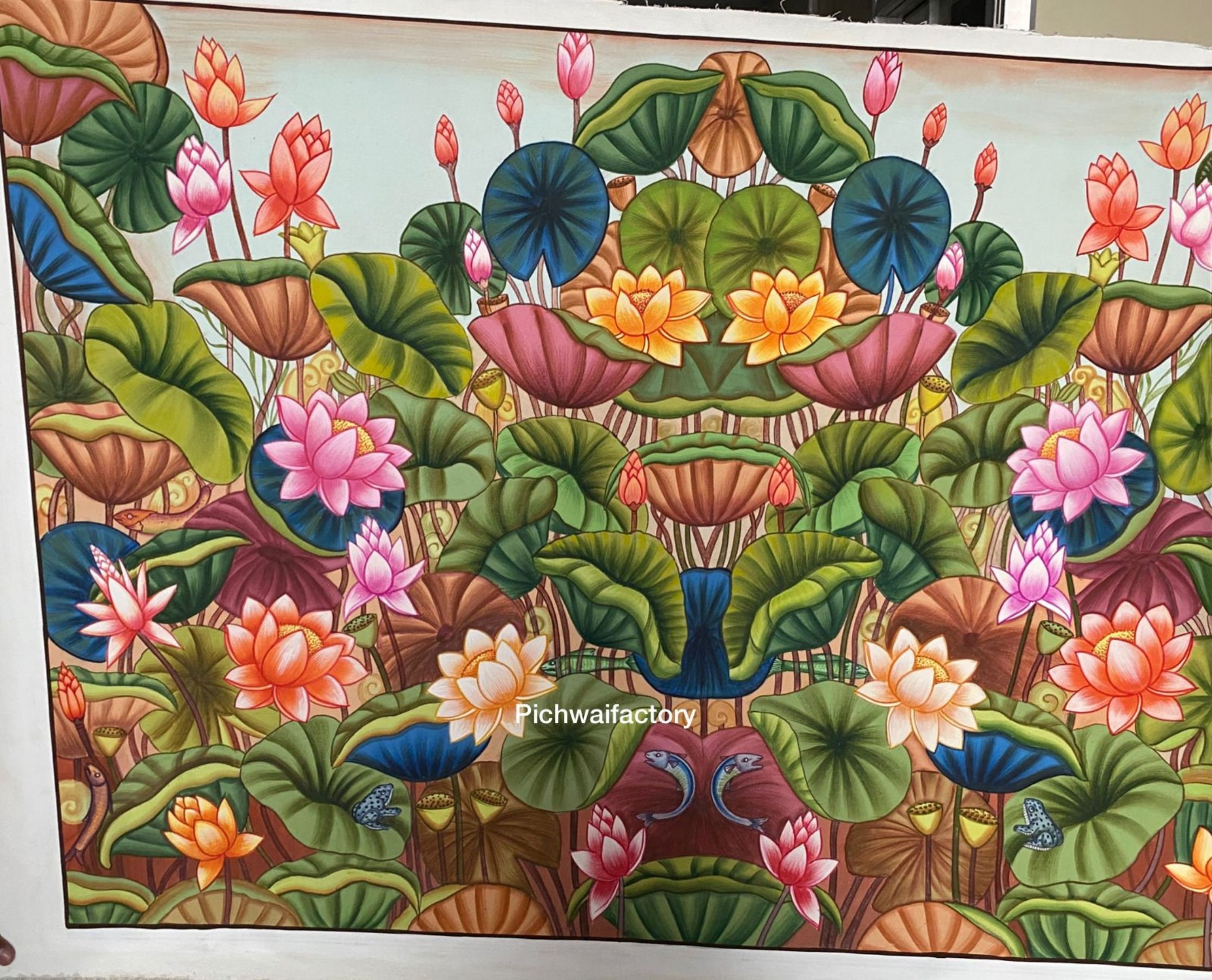 Lotus Painting And Design