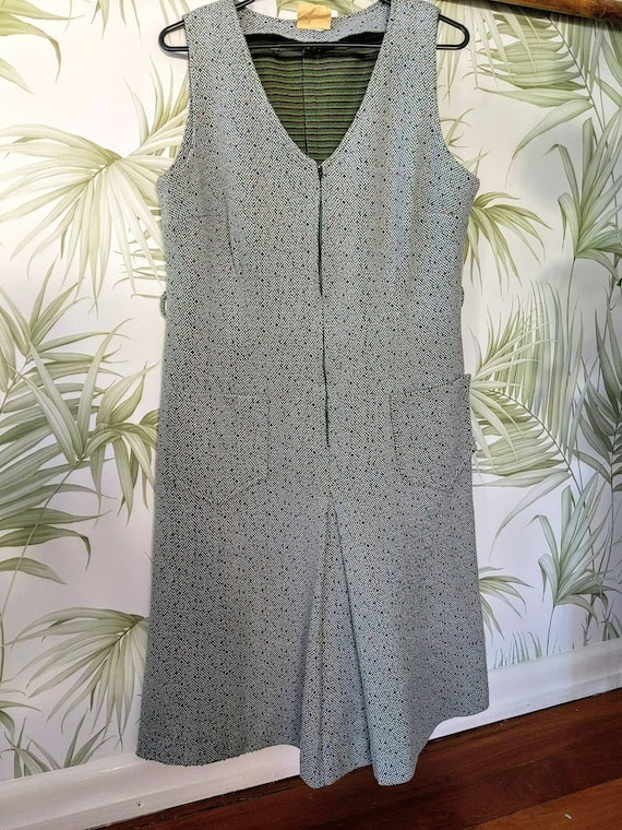 70's Retro Shift Dress Pinafore - image 1