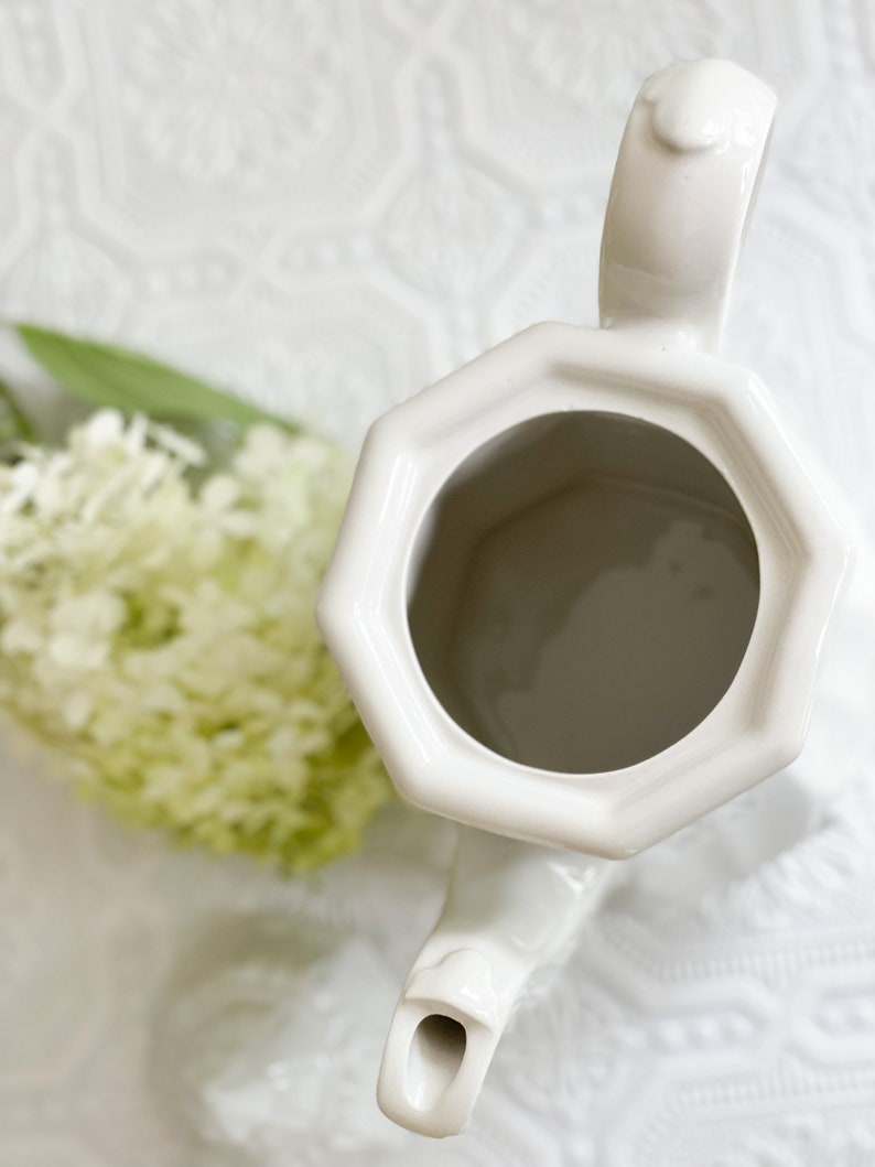 Red Cliff Heirloom Ironstone Coffeepot Or Teapot With Lid Etsy