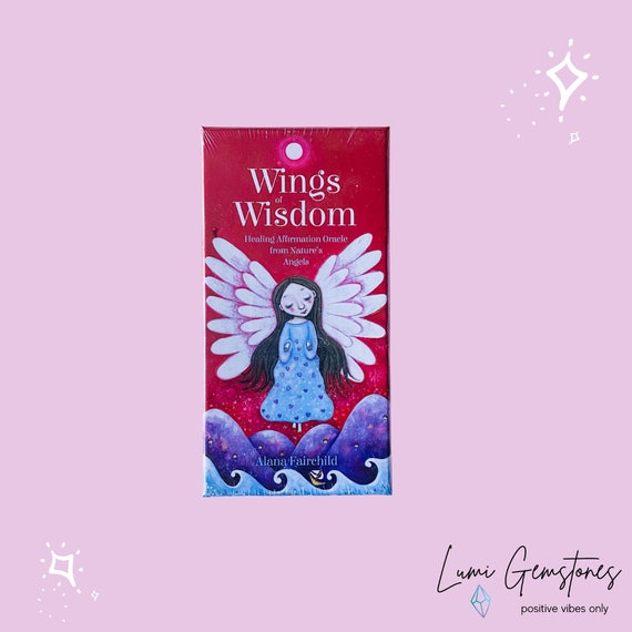 Wings Of Wisdom Healing Affirmation Oracle Cards by Alana Fairchild / Tune In To Your Infinite Potential / Oracle Cards / Tarot Cards