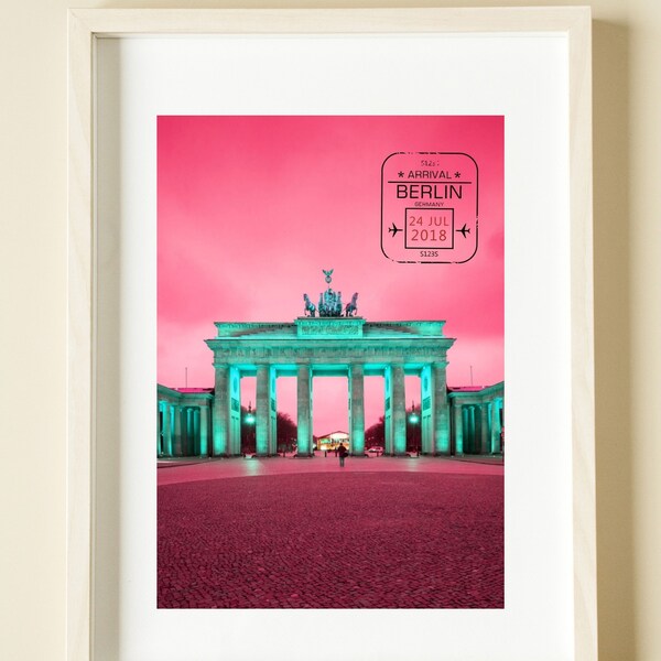 Berlin Art, Berlin City Art, Berlin Poster, Berlin Print, Germany Art, City Landscape Art, Home Décor Download, Housewarming Gifts