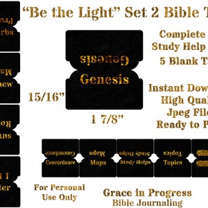 Onglets bibliques en gros caractères pour hommes, 66 livres de la Bible, onglets bibliques texturés noirs, onglets bibliques d’étude, onglets bibliques imprimables, diviseurs d’onglets bibliques
