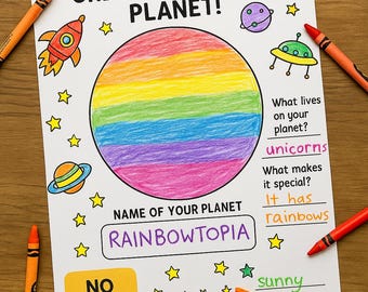 Build Your Own Planet — STEM + Art Fun!