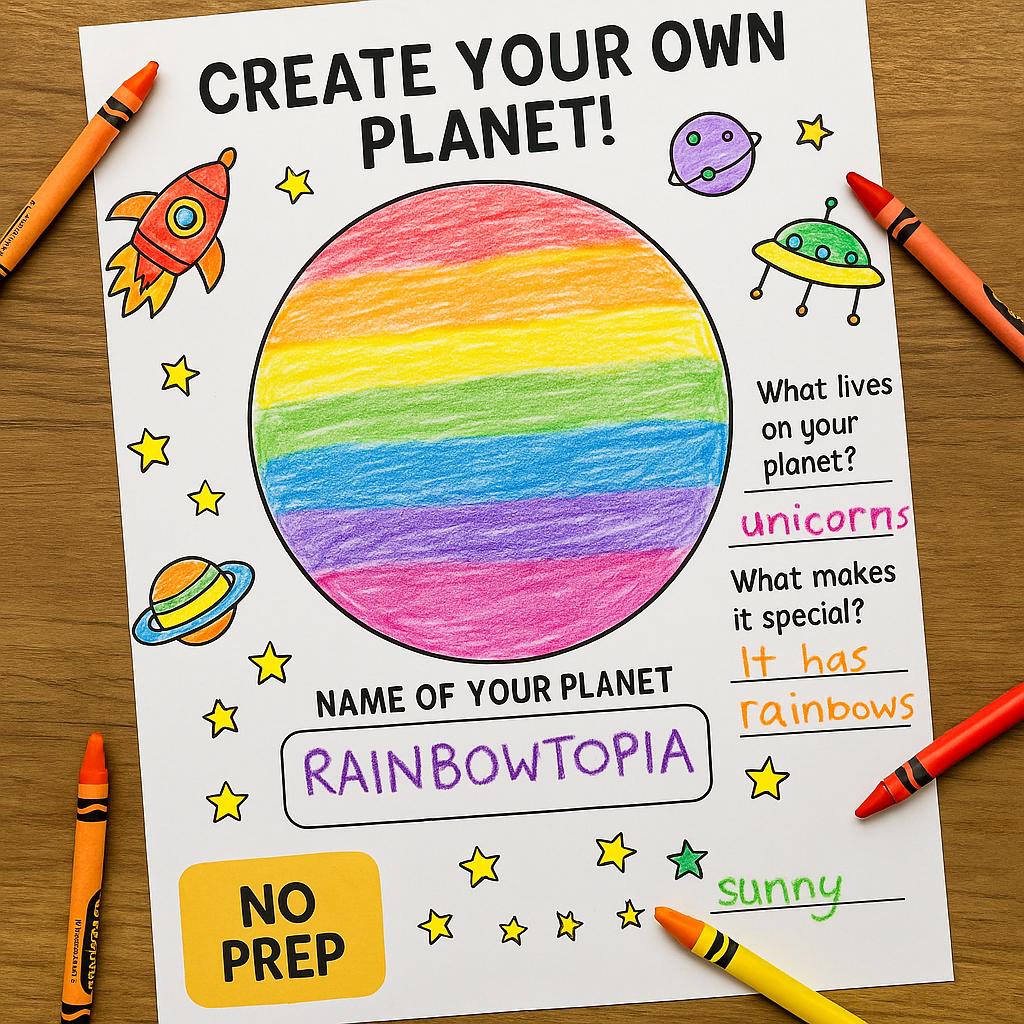 Design Your Own Planet Ideas