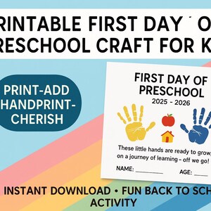 Child To Cherish Handprint Kit In Pink