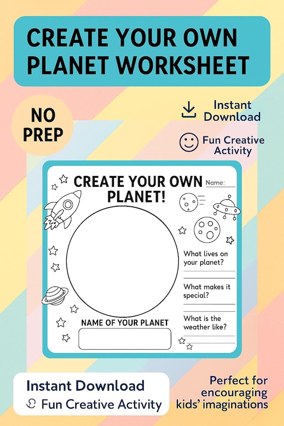 Design Your Own Planet Ideas