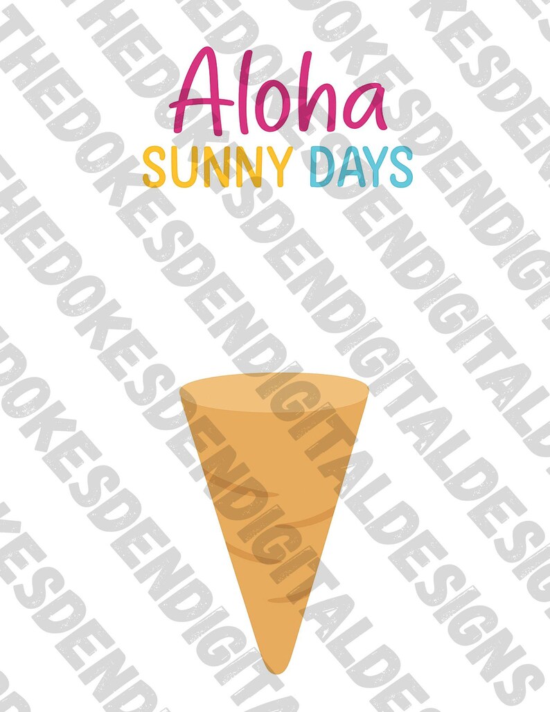 Aloha Summer Handprint Craft: Kids Keepsake Art (digital Download - Etsy