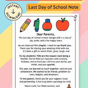 Carta de fin de año para estudiantes y familias (edición para docentes)