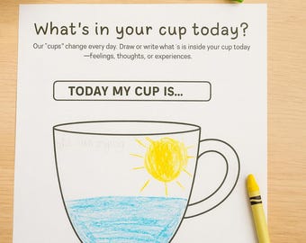 Feelings Check-In Worksheet: Social Emotional Learning (PDF Resource)