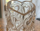 Lalique Amour Heart Vase