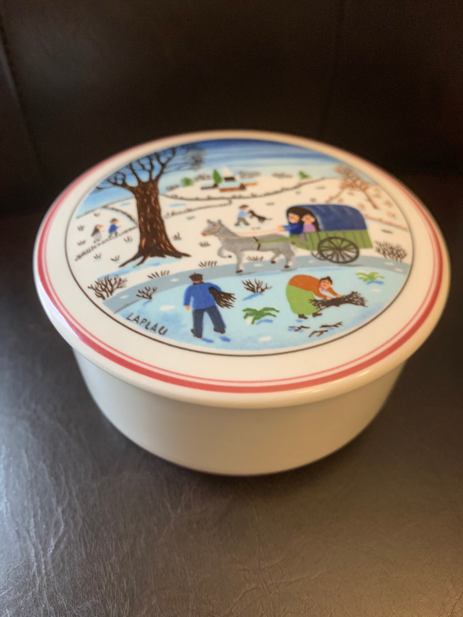 Villeroy & Boch Naïf Christmas Trinket Box Etsy