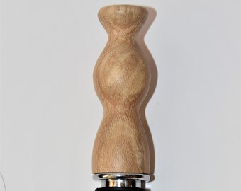 Handmade Wooden Wine Bottle Stopper - Spalted Maple