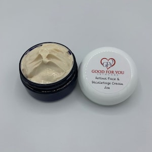 Retinol Face and Décolleté Cream made by GFY Good for You Skincare