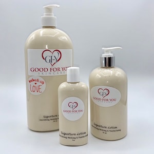 GFY Signature lotion: Moisturizing, Nourishing and Healing Lotion for Face, Hands and Body