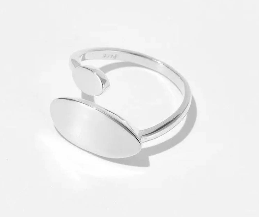 Gold Statement Ring Minimalist Ring Vintage Ring Adjustable Etsy