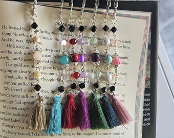 Dragon Beaded Bookmarks, Fourth Wing Inspired Metal Bookmark Hooks