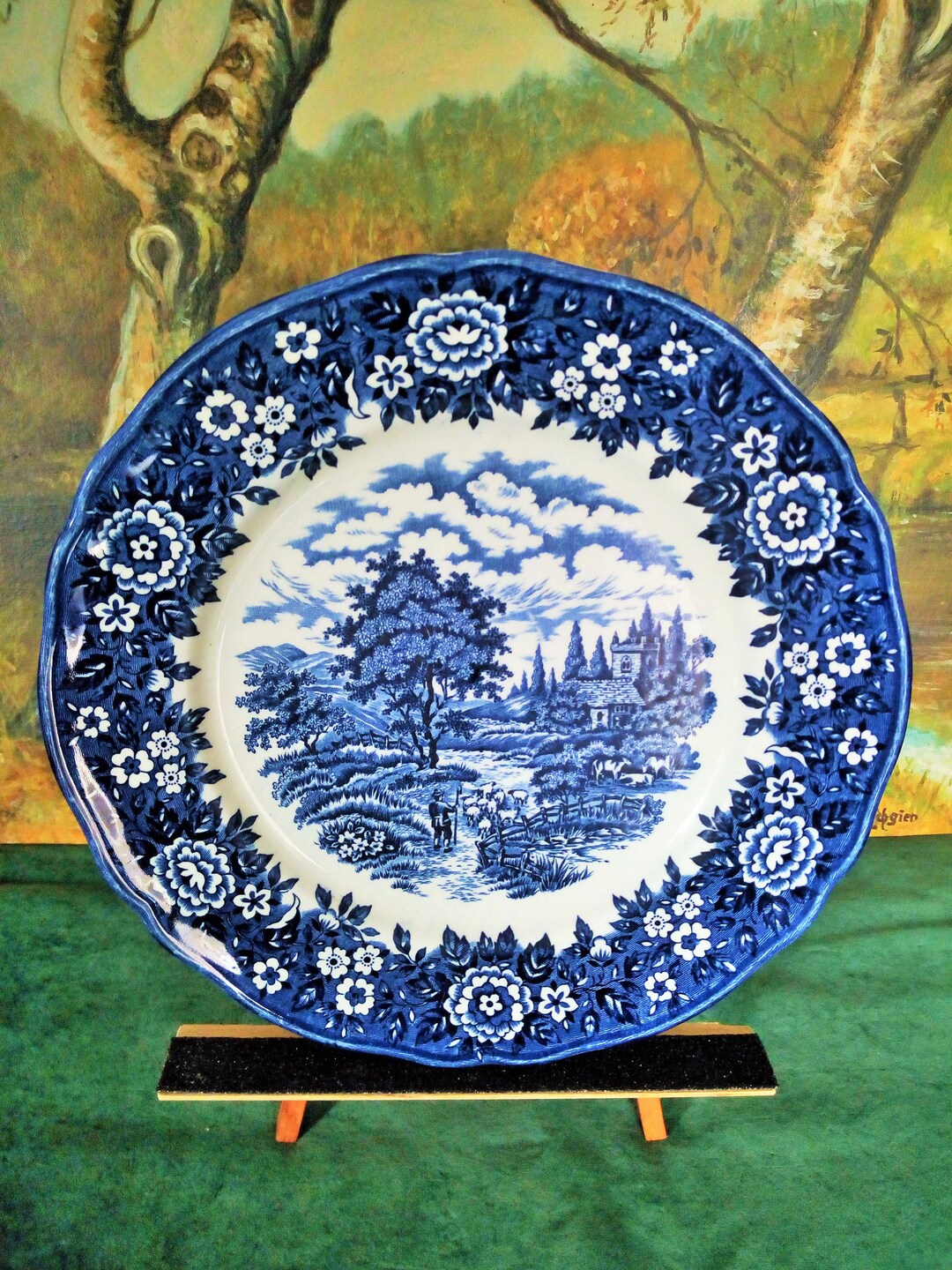 Flat Plates Homeland Alfred Meakin Etsy