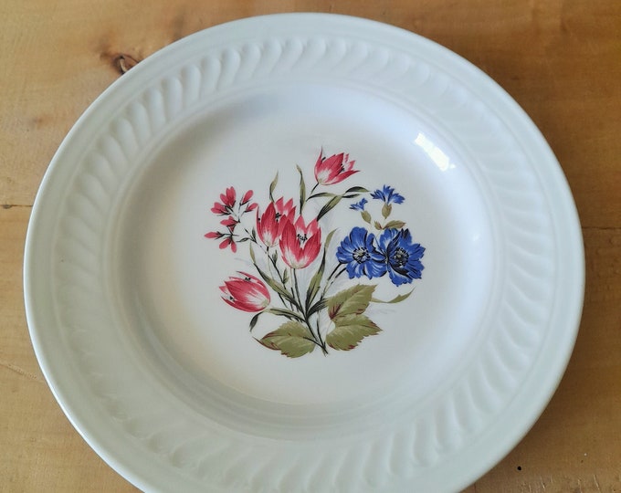 Vintage Gien France alice Dinnerware, French Porcelain, Salad Plate, Breakfast Cup and Saucer Etsy