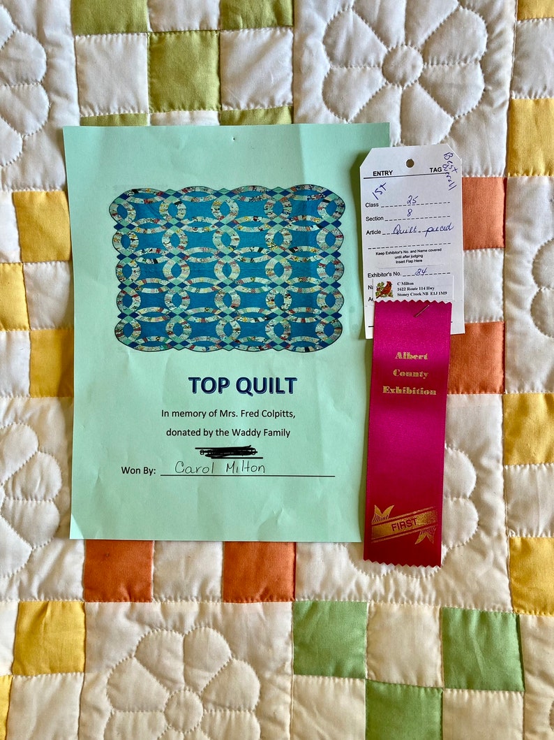 Homemade Quilt, Hand Quilted Quilt, Queen Size Quilt, Pieced Quilt