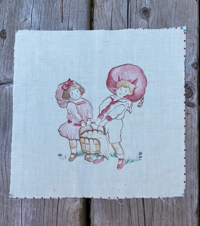 Vintage Baby Quilt Blocks Vintage Quilt Kit Old Fashioned Etsy Canada