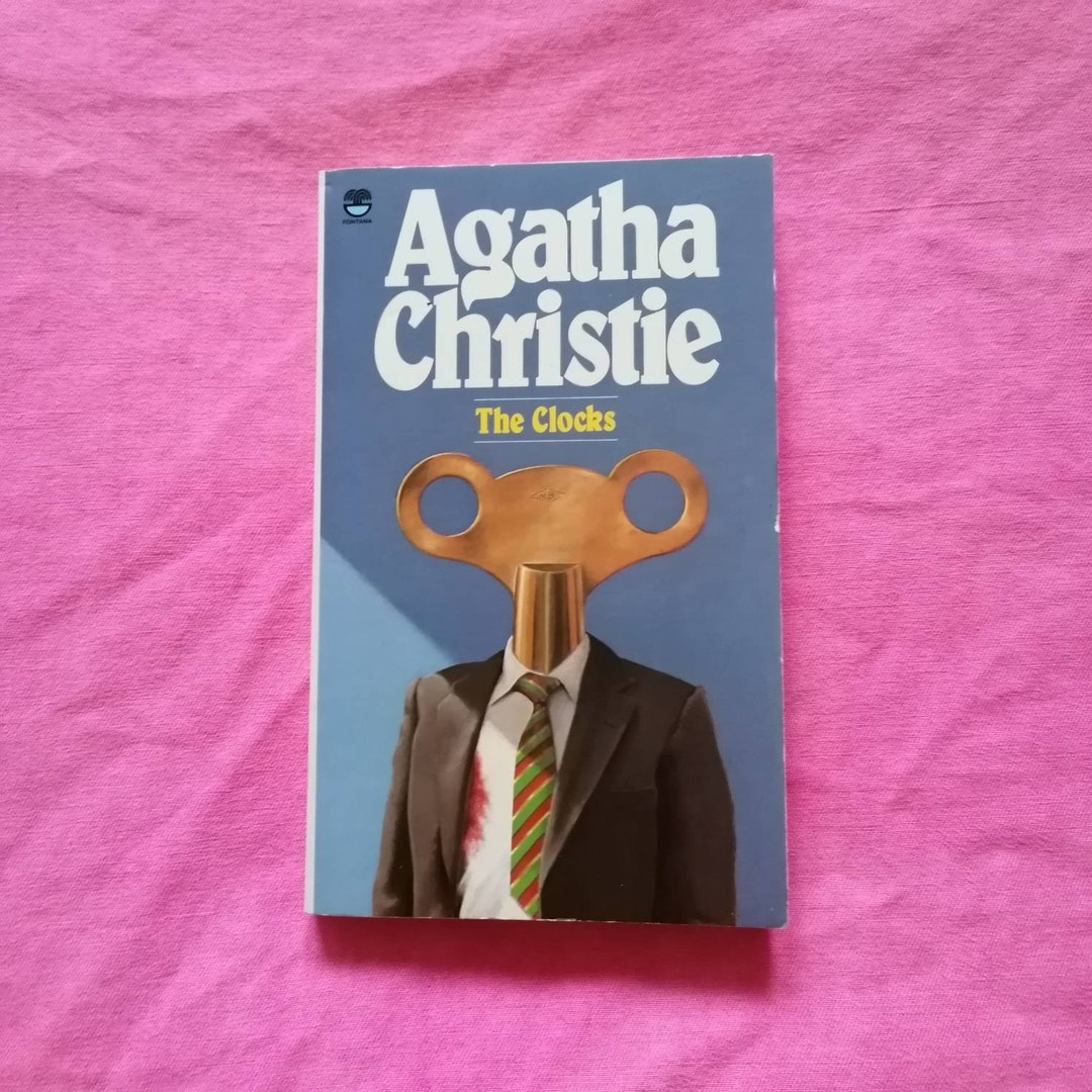 Agatha Christie the Clocks Poirot Murder Mystery Thriller Etsy New