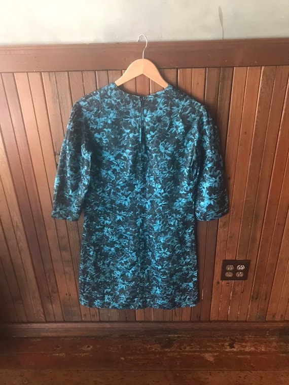 Vine Print Cocktail Dress