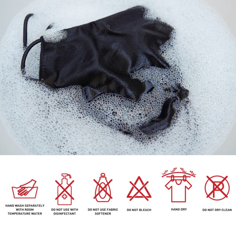 Face Mask LiquidRepellent Antibacterial with Nose Wire Unisex Etsy