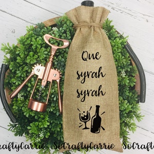 Que Syrah Syrah SVG