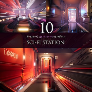 Sci-fi/Futuristic/Backgrounds/Minimal/Station/Alien/Digital Backgrounds/Architecture/Stock Image/Photoshop/Photo manipulation/High-Tech