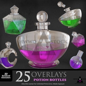 Potions/Bottles/Magic/Overlays/Fantasy/Witchy/Composite/Magician/PNG/Overlay/Overlays/3D rendered/Witchcraft/stock images/photoshop/Spells