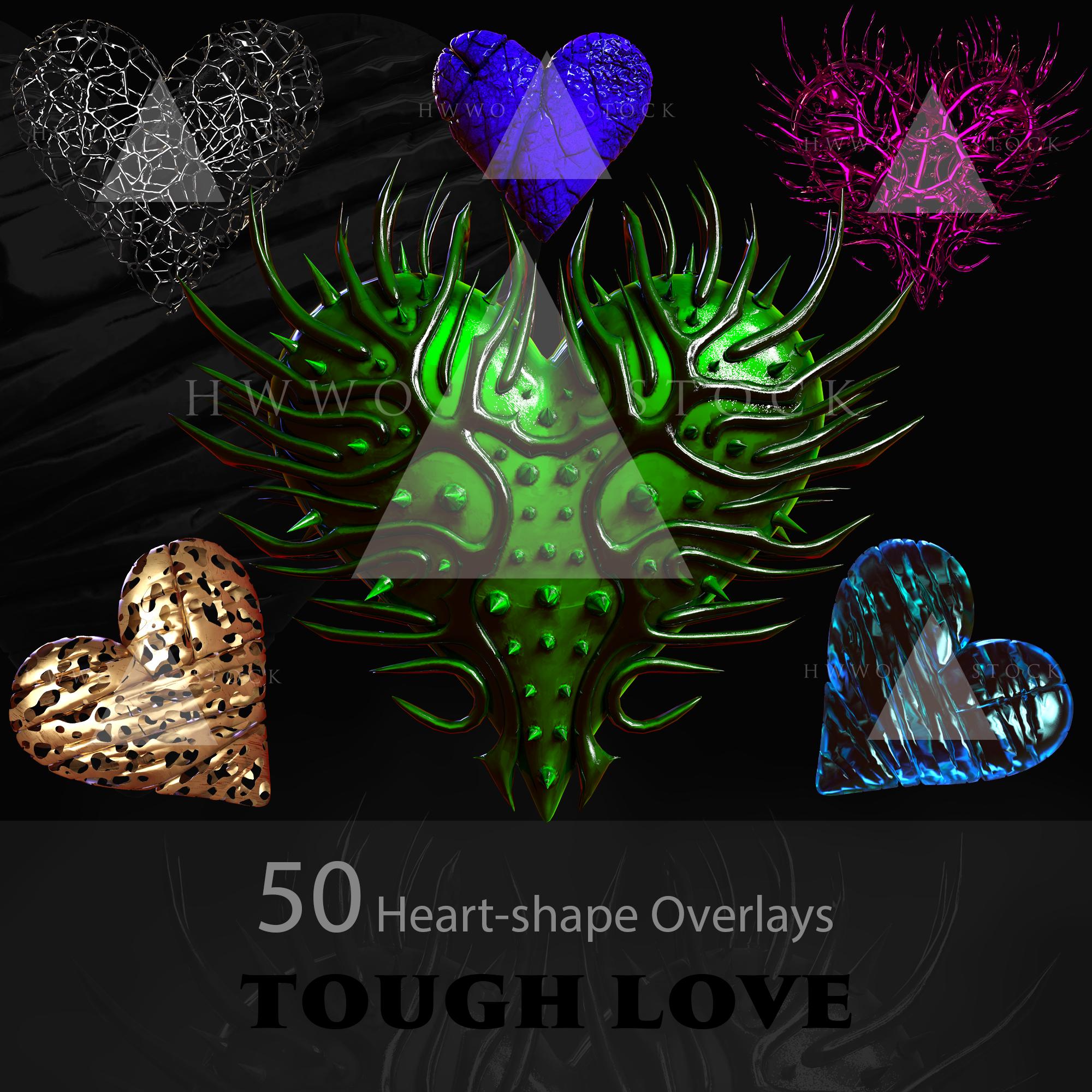 East Urban Home 'Tough Love II' Graphic Art Print on Canvas | Wayfair, image size:2000x2000