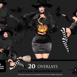Witch/Cozy Witch/Fantasy Character/Composite/Pagan/PNG/Overlays/3D rendered/Witchcraft/stock images/photoshop/Halloween/Gothic/Cute Witch