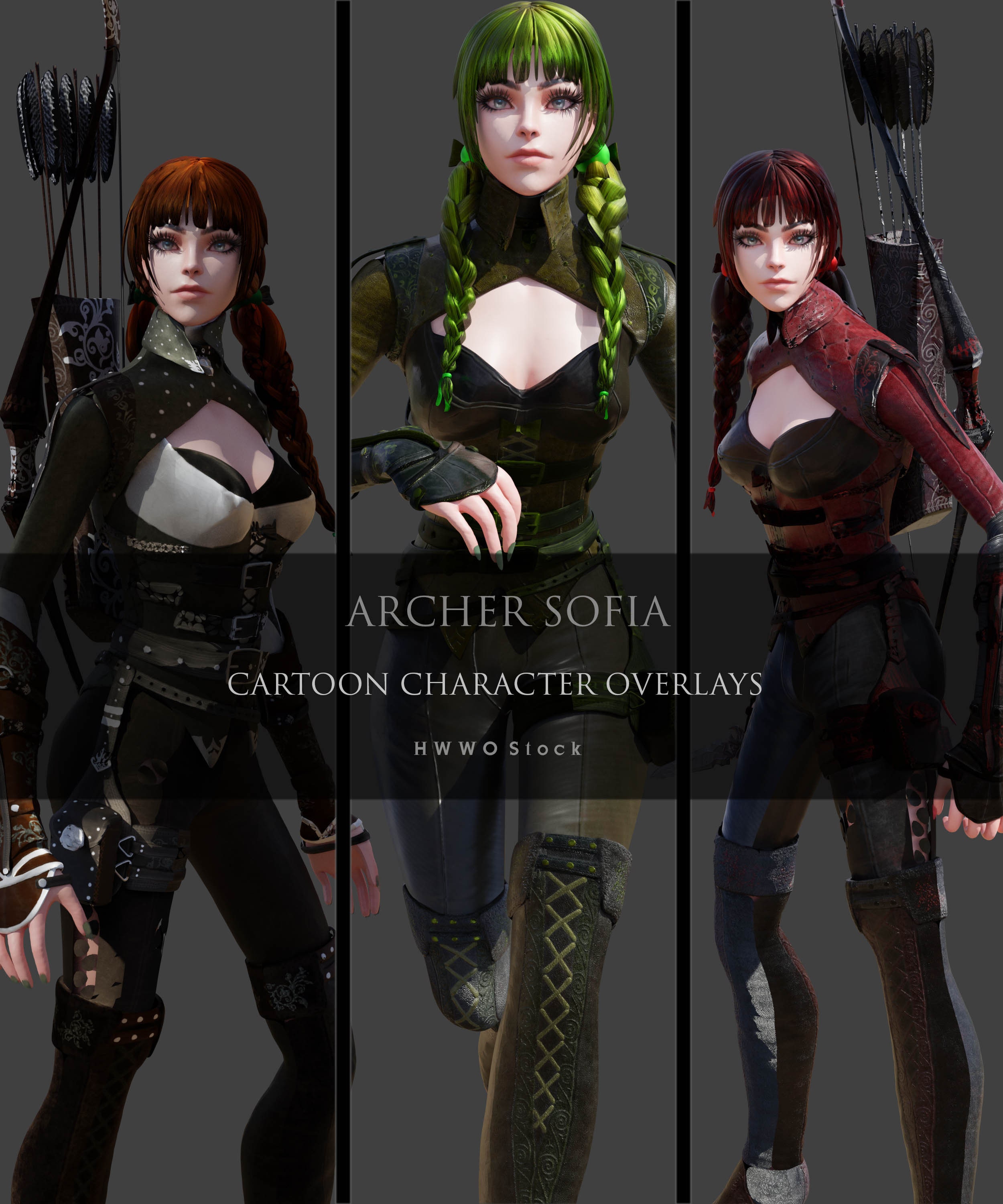 Fantasy Character/archer/cartoon/overlays/hunter/anime - Etsy Fantasy Character/archer/cartoon/overlays/hunter/anime - Etsy