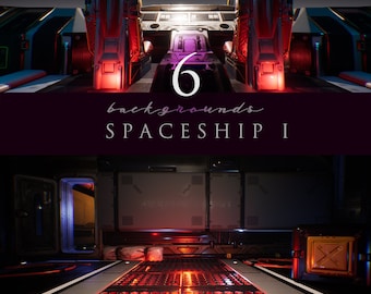 Spaceship/Sci-fi/Futuristic/Backgrounds/Interior/Station/Alien/Digital Backgrounds/Architecture/Stock Image/Photoshop/Photo manipulation