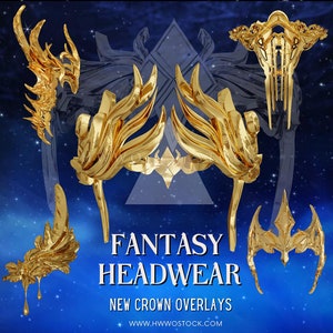 Antike Kopfbedeckung/Tiaras/Bilder/Kopfbedeckung/Luxus/Kronen/Accessoires/PNG/Overlays/Fantasy/2D-Darstellung/Fotografie/Schatz/Golden/Glänzend/Royal