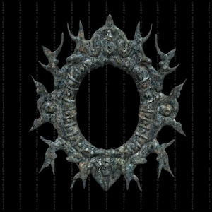 Frame/Artifact/Avant-Garde/Portal/Accessories/Stock Image/Gothic/Dark Art/Fantasy Art/3D/PNG/Cosplay/Instant Download/Best Props/Unique Art