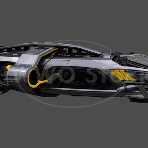 Space Car/Sci-Fi Car/High-Tech vehicle/Transportation/Futuristic/ Fast Cars/ Technology/ 3D/Resources/Instant Download/PNG/Stock Image