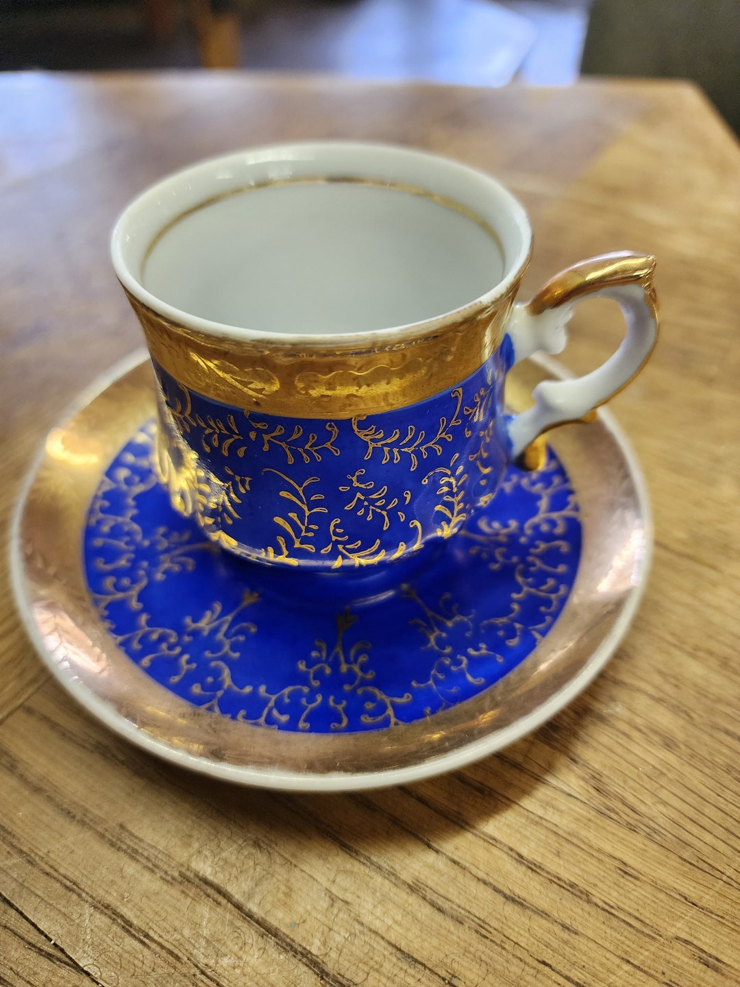 Vintage Royal Crown Tea Cup and Saucer Etsy