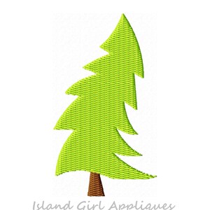 Golvende kerstboom mini machine borduurwerk Ontwerp