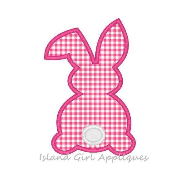 Easter Bunny Machine Embroidery Applique Design